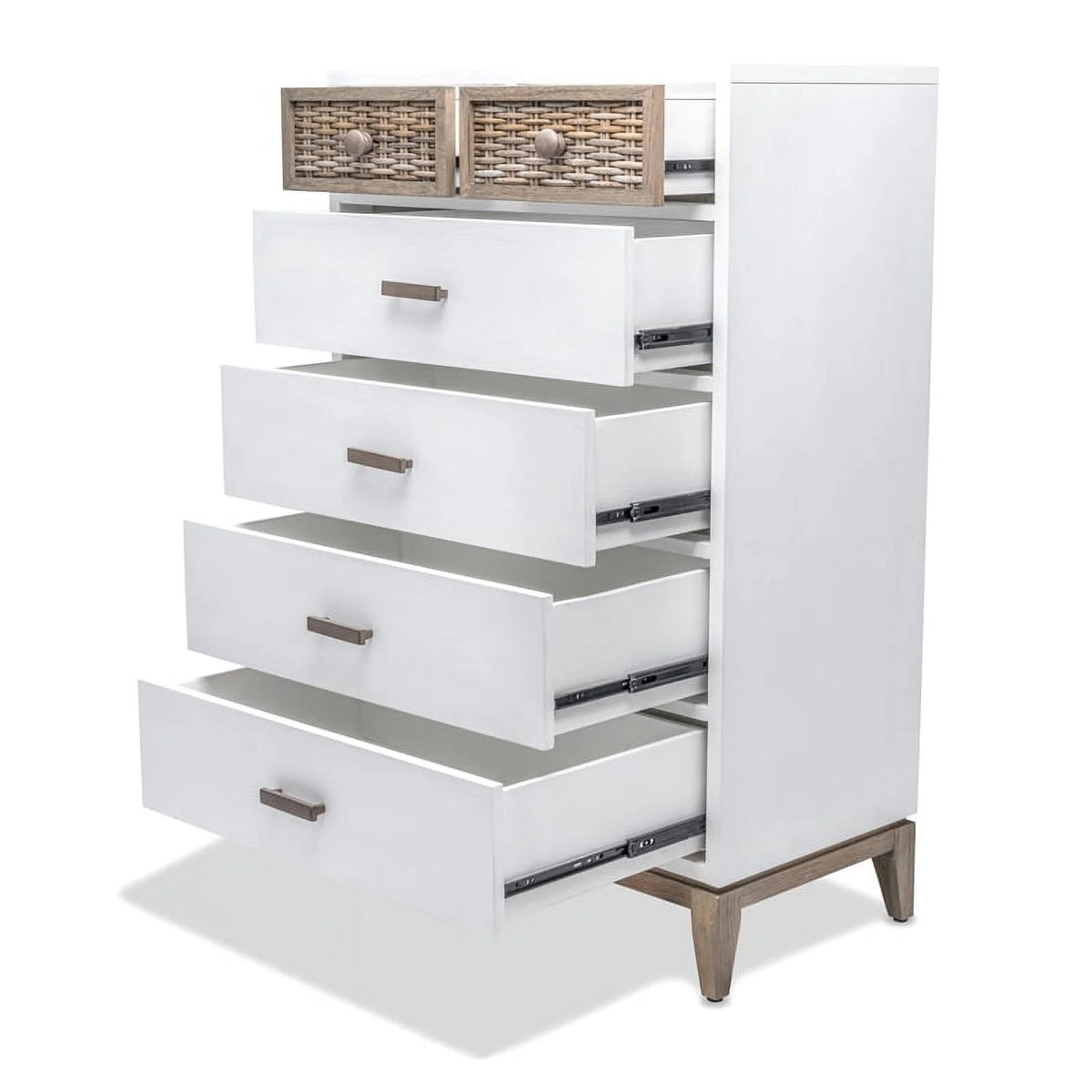6 Drawer White Chest M44297
