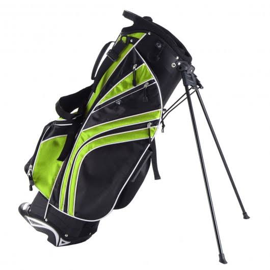 Green Golf Stand Cart Bag with 6-Way Divider G4439