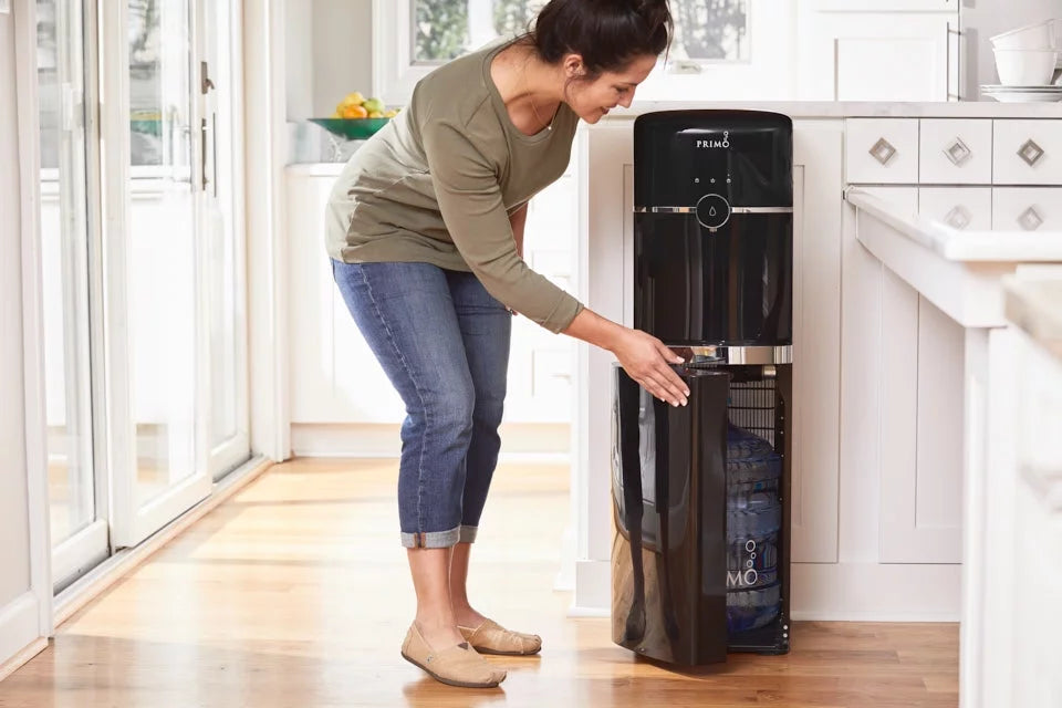 Smart Touch Water Dispenser Bottom Loading, Hot/Cold/Room Temperature, Black D598396