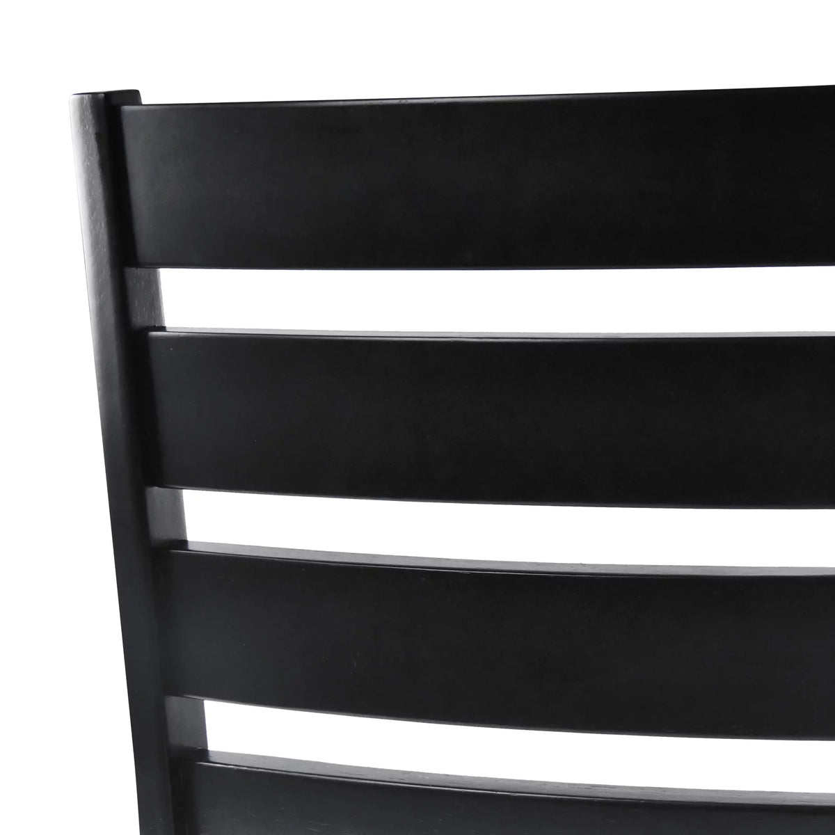 Black Wood Dining Chairs Set of 2 D30974