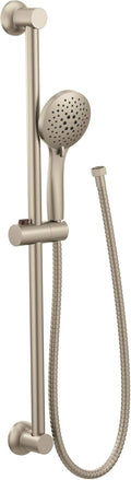 Matte Black 5-Function Handheld Shower with Slide Bar and Hose J213399