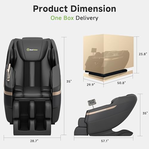 Full Body Zero Gravity Shiatsu Massage Chair Recliner with Heat and Foot Massage G333