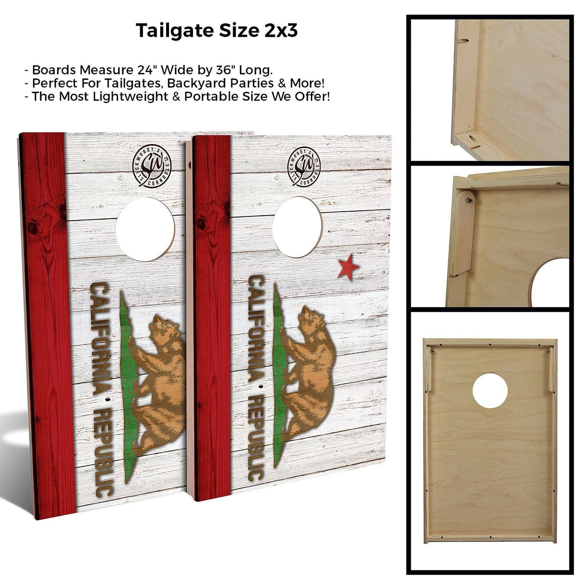 Solid Wood 10 Piece Cornhole Set K3739