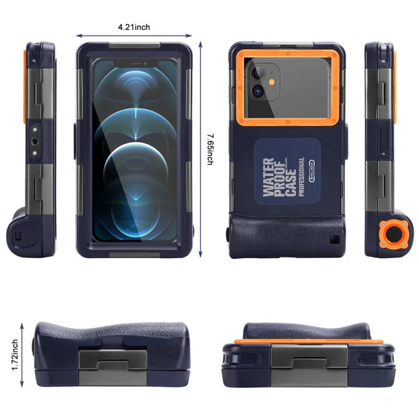 Waterproof Protective Case for Samsung Galaxy S8+ and Phones Up to 6.9 Inch B713