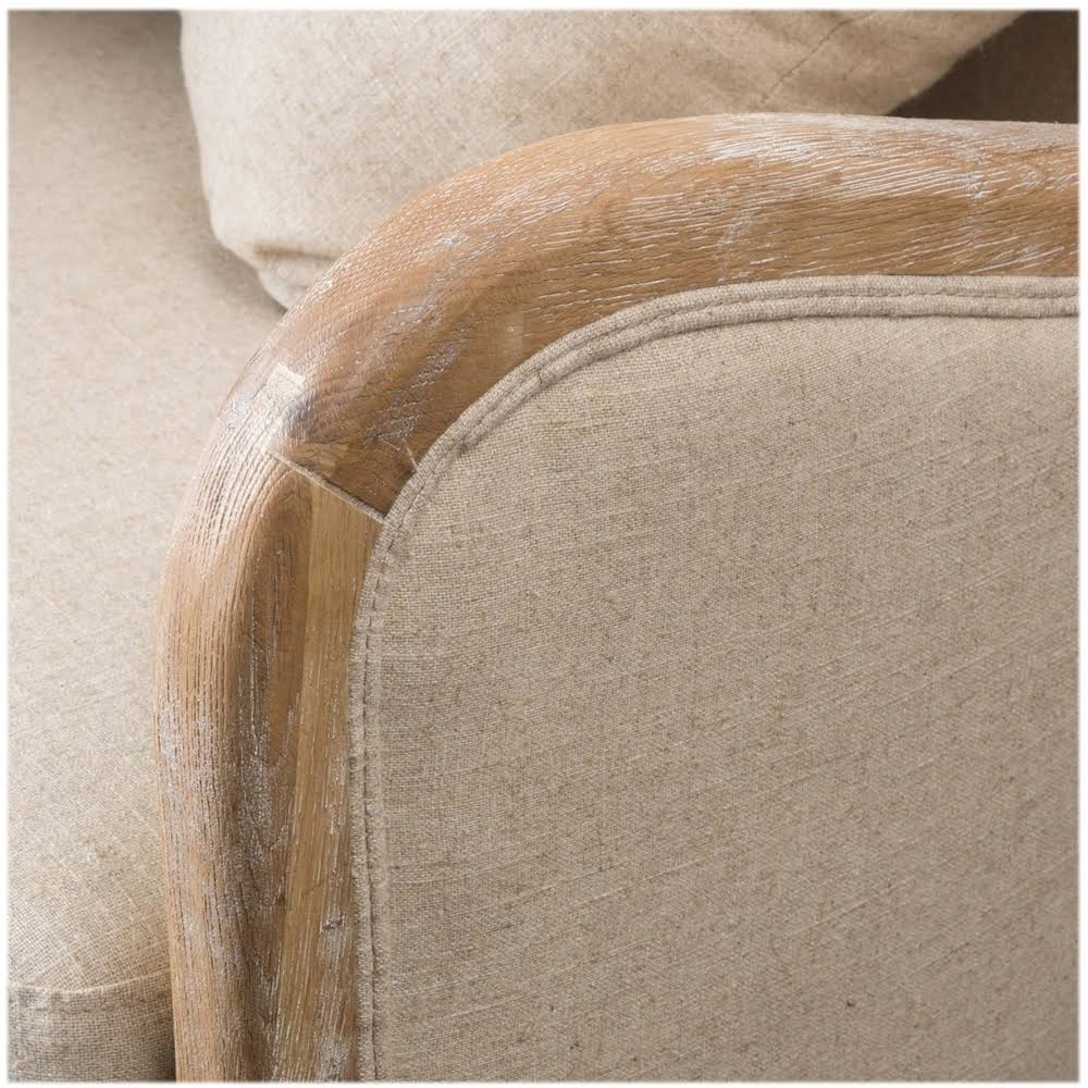 Beige Club Chair P9225