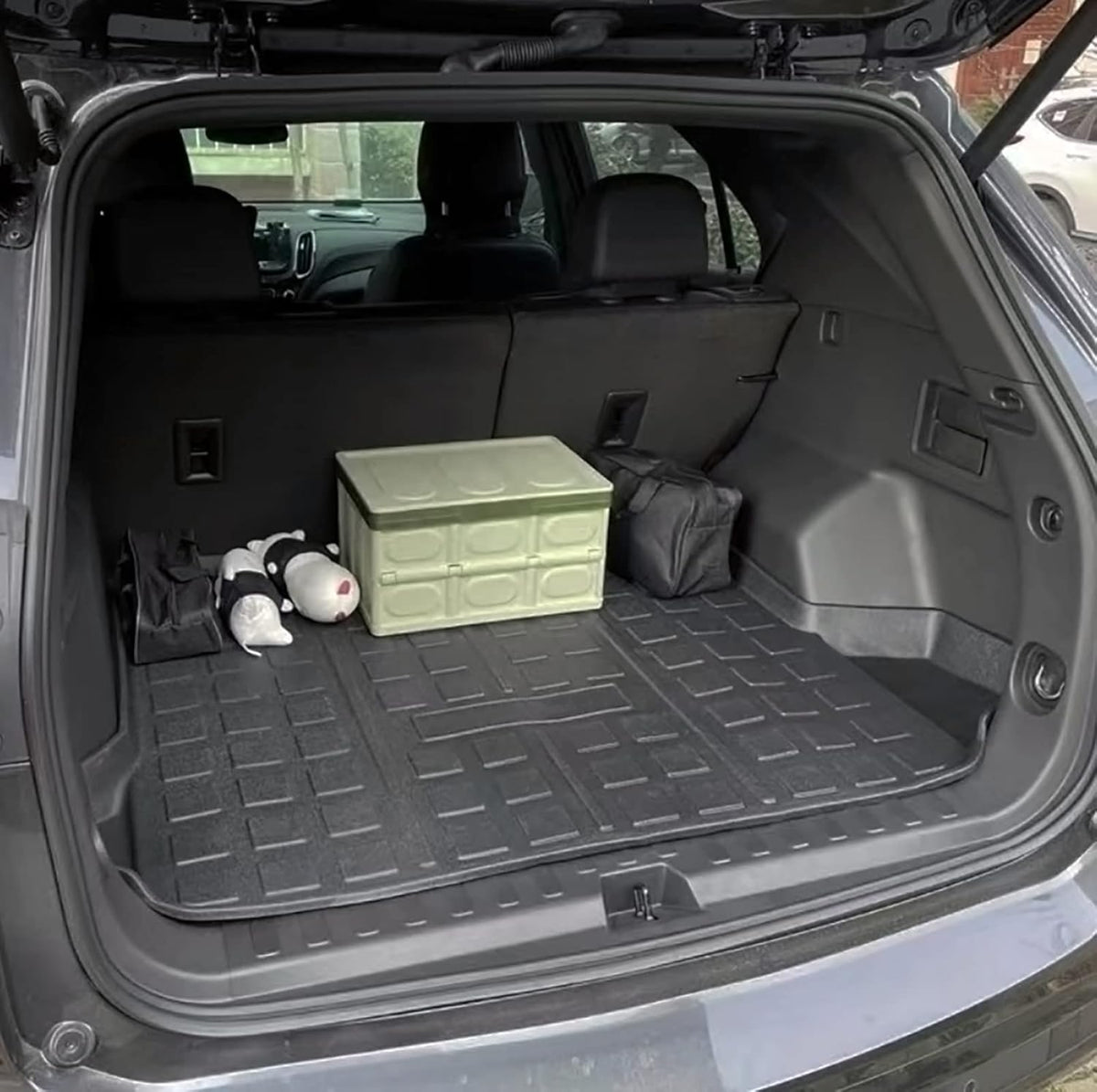 Black Cargo Liner Trunk Mat Tray Pack of 2 M2845