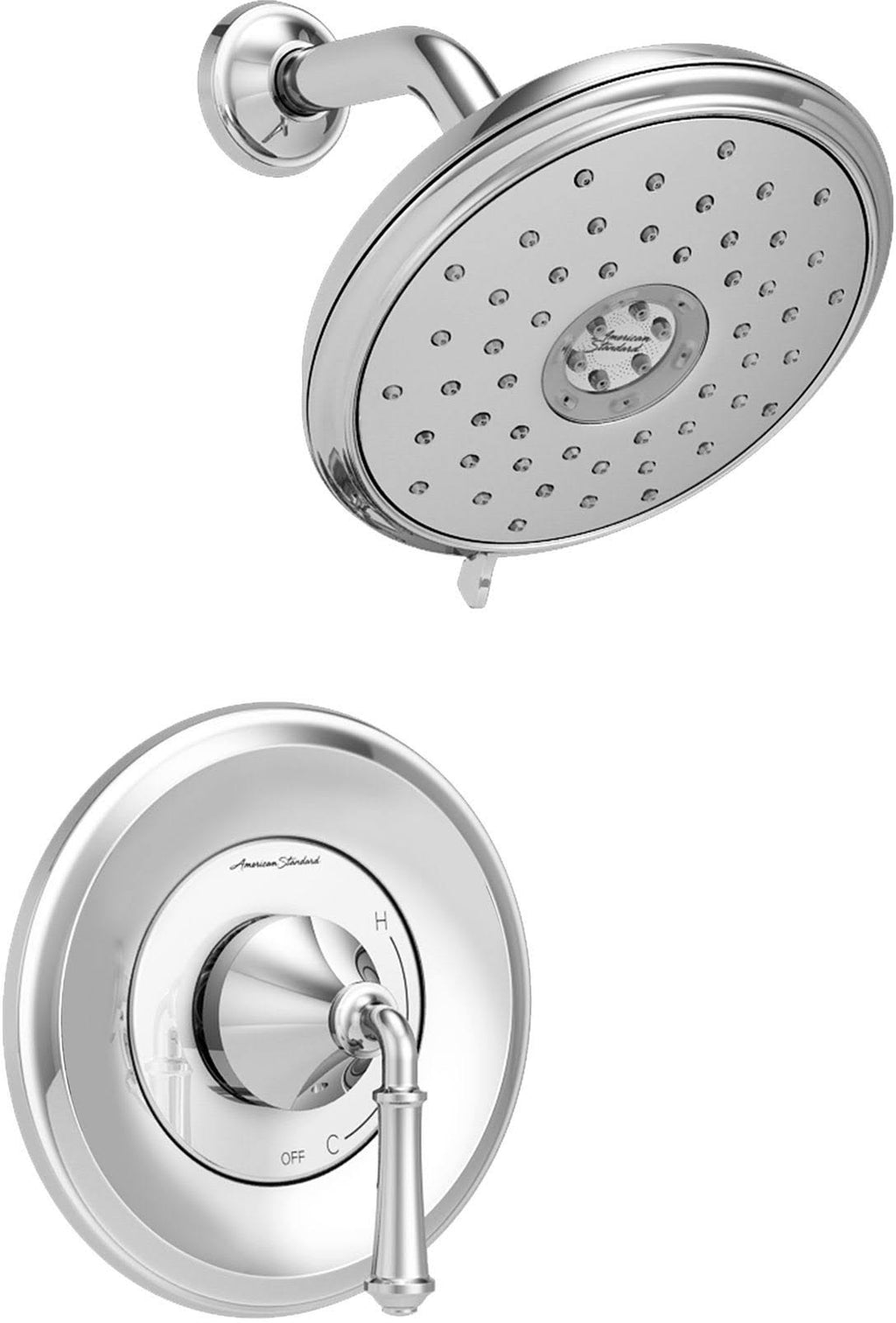 Polished Chrome Shower Trim Package Y301