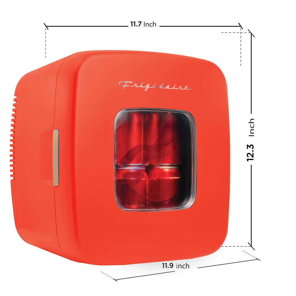Red 12 Can Mini Beverage Cooler L772464