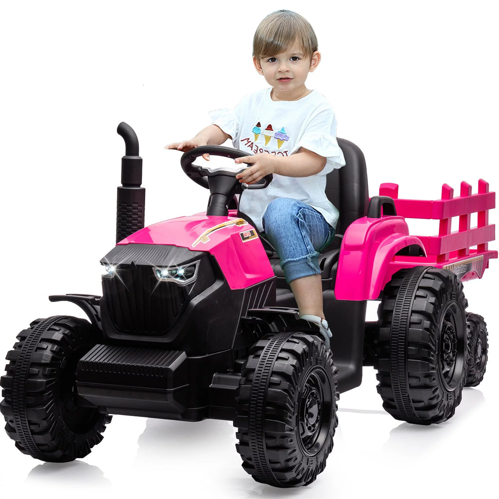 24V Ride on Tractor with Trailer Z593