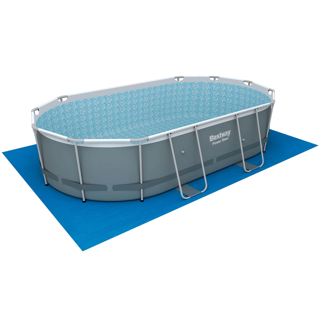 16x10x3.5 Foot Above Ground Swimming Pool Set with Pump M59882