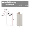 Wooden Chimney Extension P166399