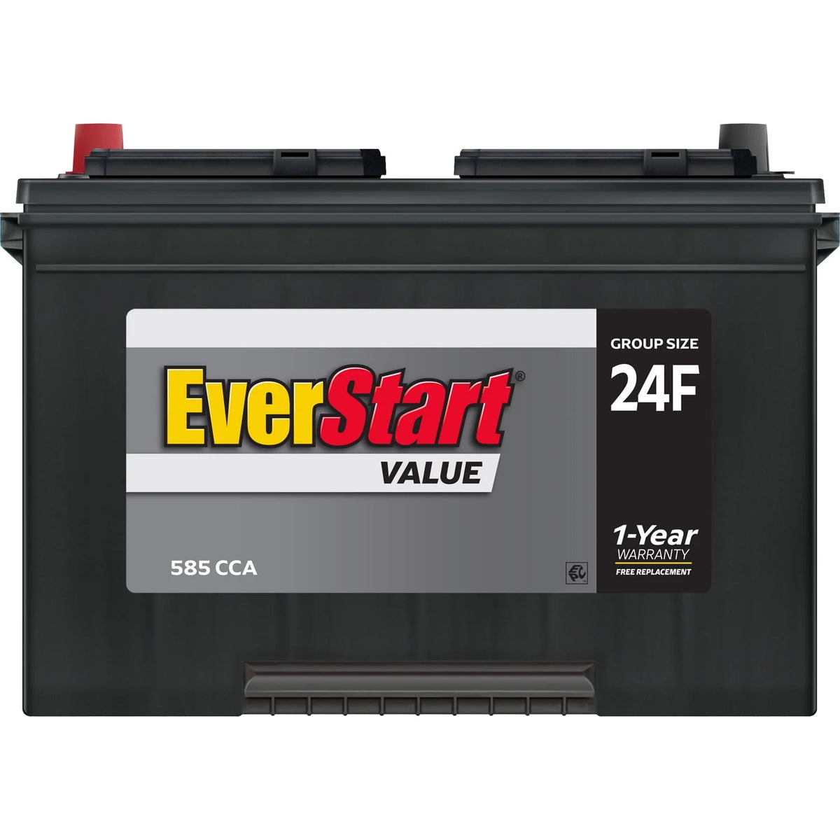 Lead Acid Automotive Battery Group Size 24F 12 Volt 585 CCA J932