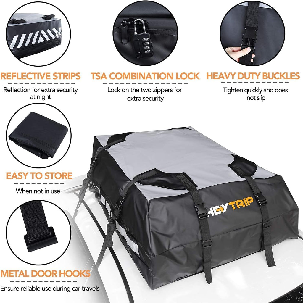 Waterproof Rooftop Cargo Carrier Pack of 2 O189927