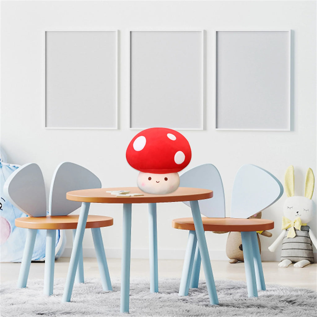 Cute Mushroom Shaped Plush Toy Stuffed Doll E907012