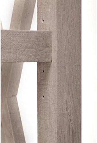 Washed Gray 5 Shelf Bookcase Y57657