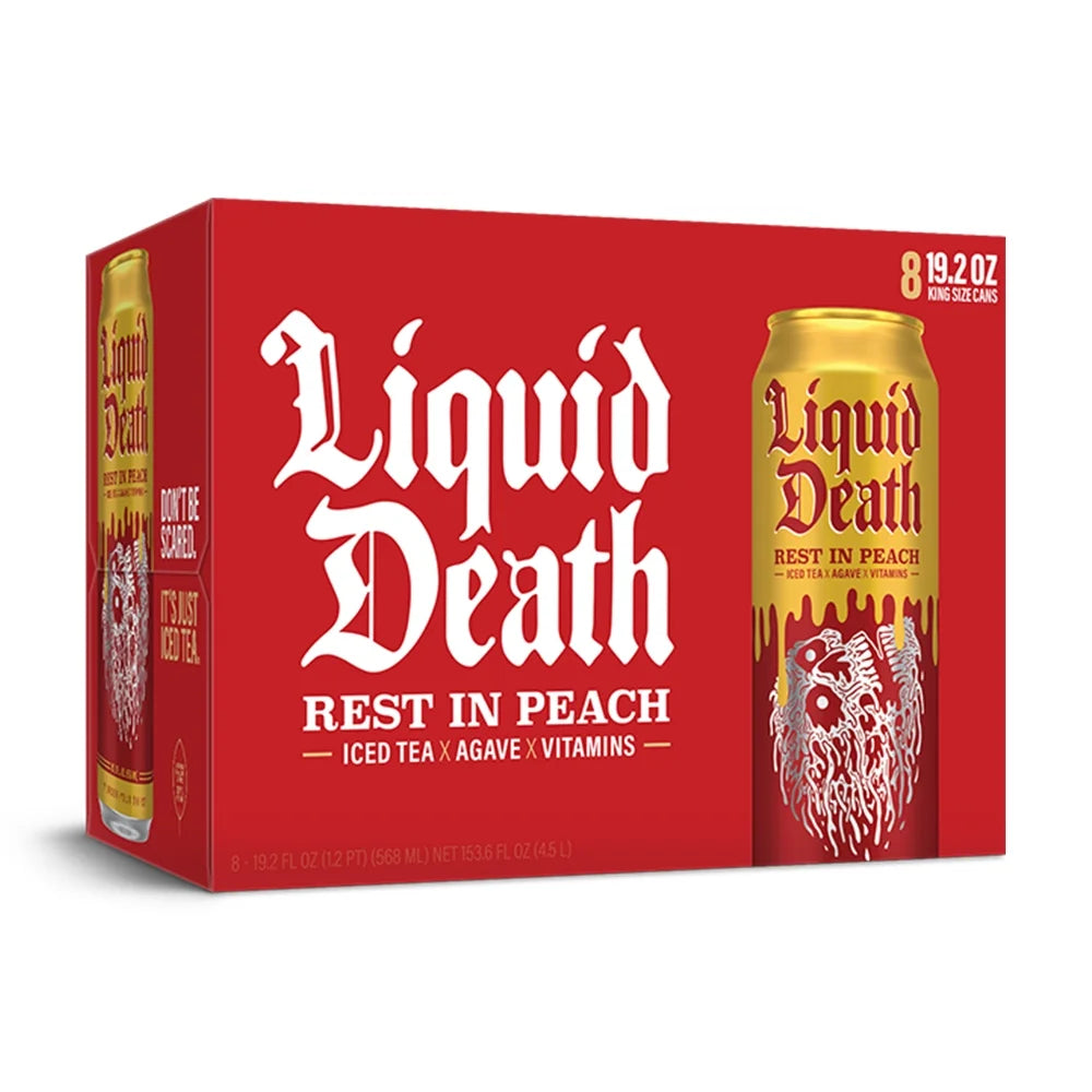 19.2 oz Iced Black Tea Cans (8-Pack) R3794