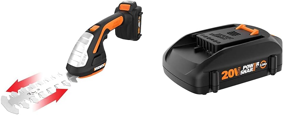 20V Cordless Shear and 8" Shrubber Trimmer Pack of 2 S7129