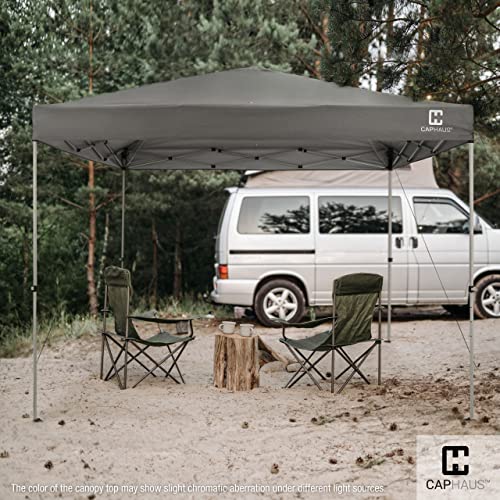 12ft x 12ft White Pop Up Canopy Tent with Wheeled Carry Bag E89764