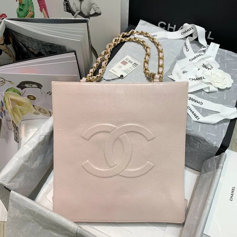 Shiny Aged Calfskin Shopping Bag R71139