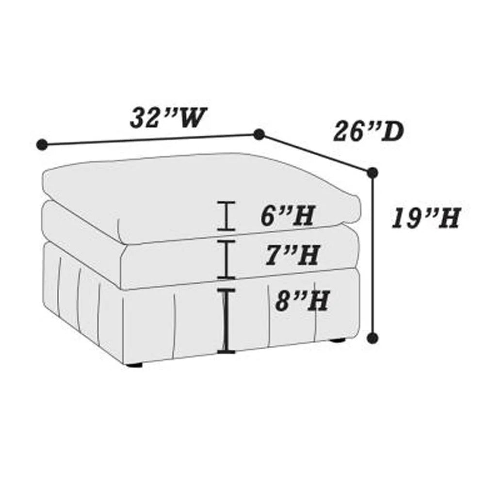 Plush Modular Sectional Sofa Q954748