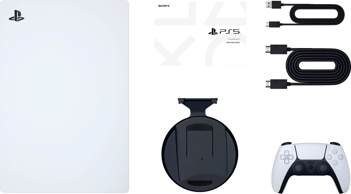 PlayStation 5 Disc Edition Bundle with Controller Charger V824