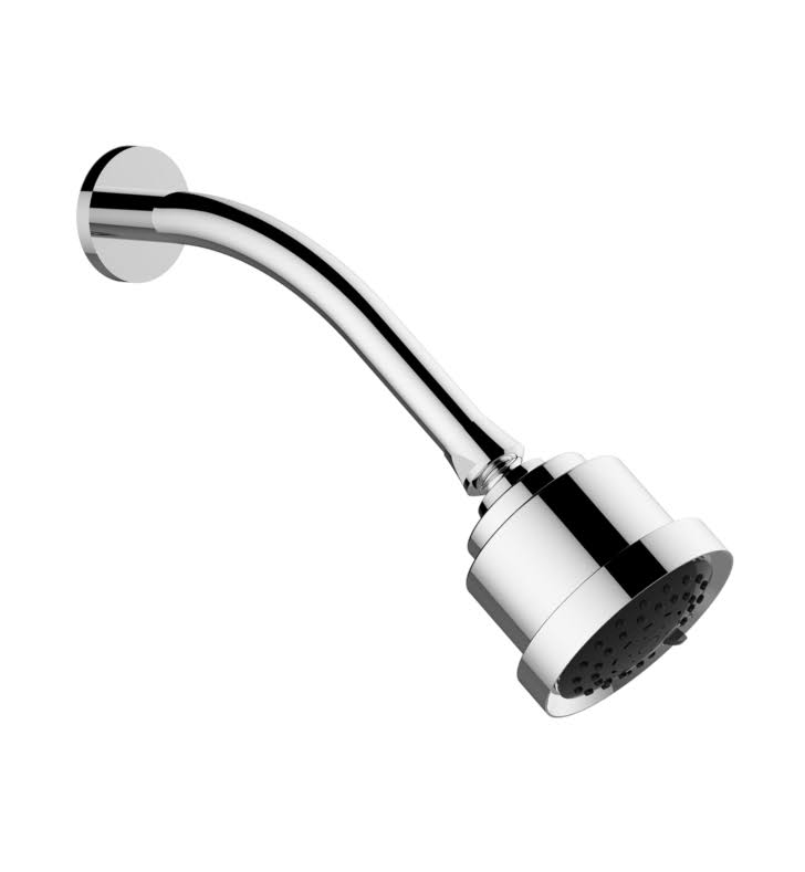 Oil Rubbed Bronze Shower Head with Arm and Flange E2237