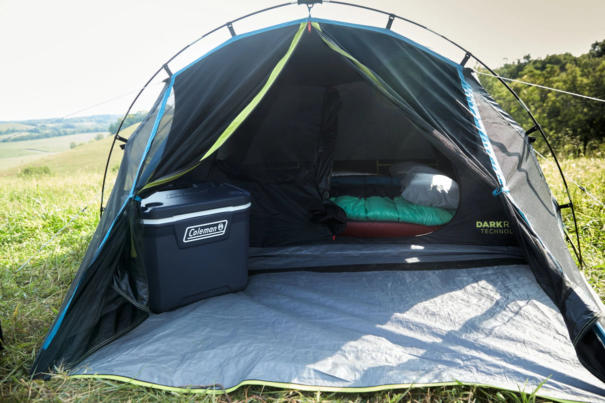 4-Person Dark Room Dome Camping Tent with Screen Room H886