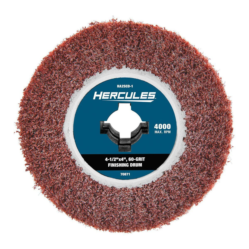 4-1/2 in. x 4 in. x 3/4 in. 60-Grit Finishing Drum O250
