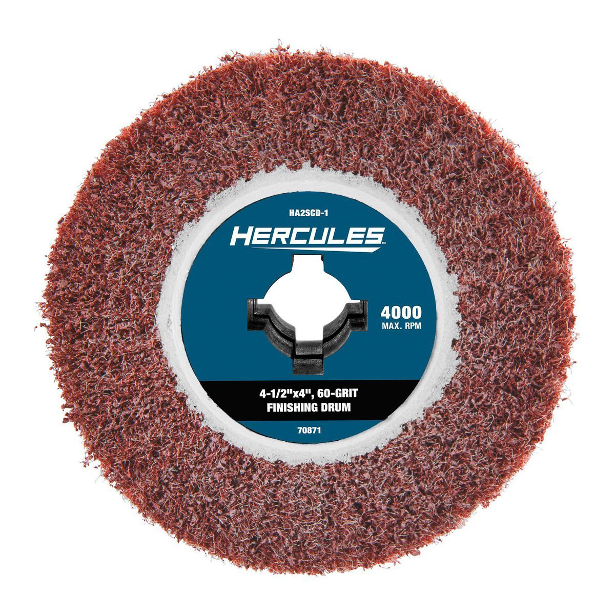 4-1/2 in. x 4 in. x 3/4 in. 60-Grit Finishing Drum O250