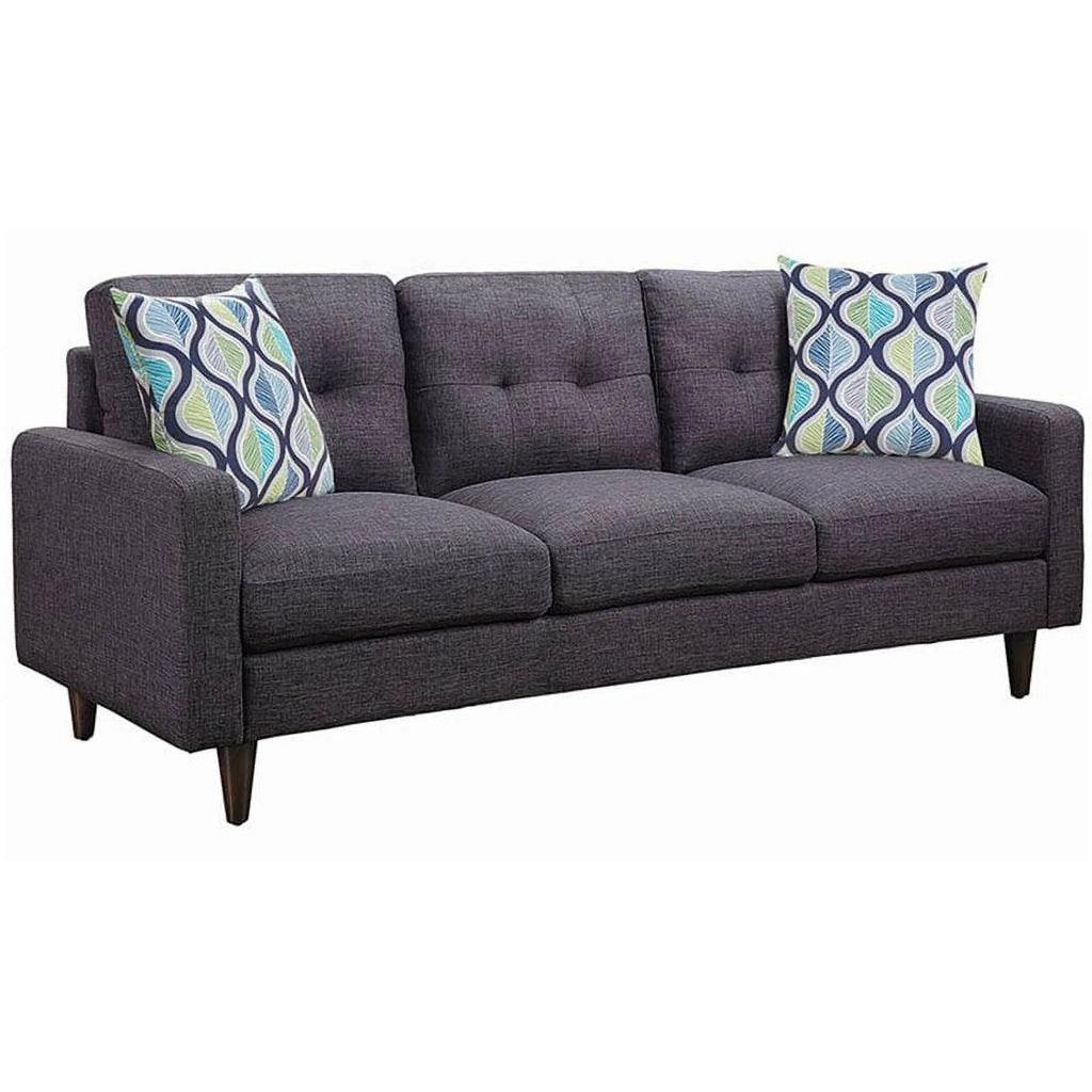 Grey 3-piece Living Room Set W9616