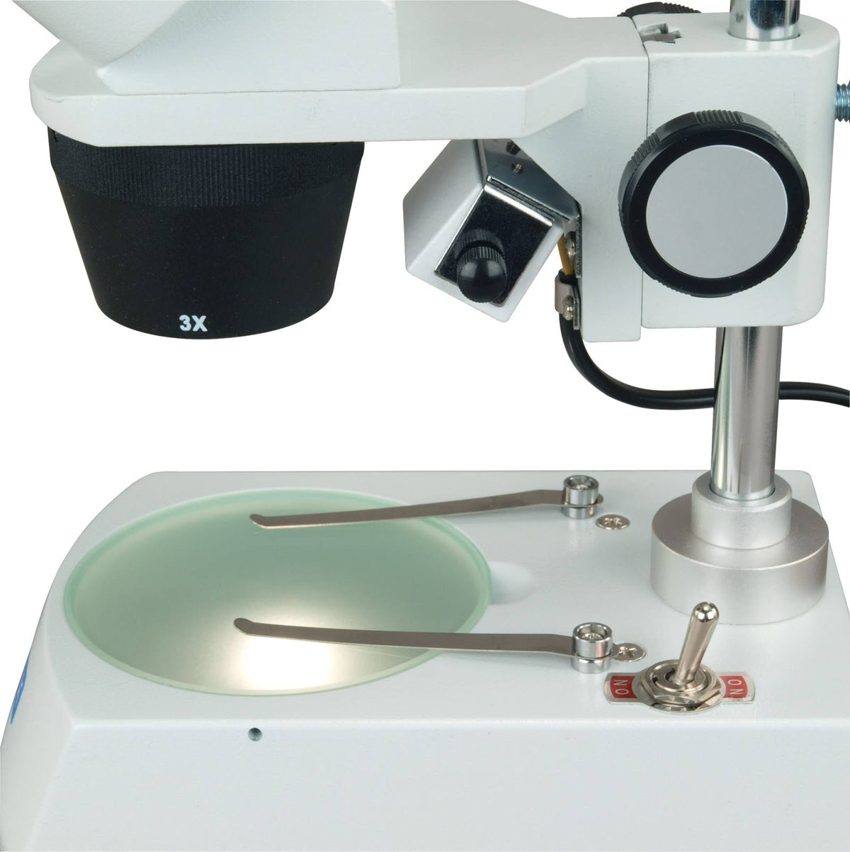 Binocular Stereo Microscope with Dual Lights and 5MP Camera V99329