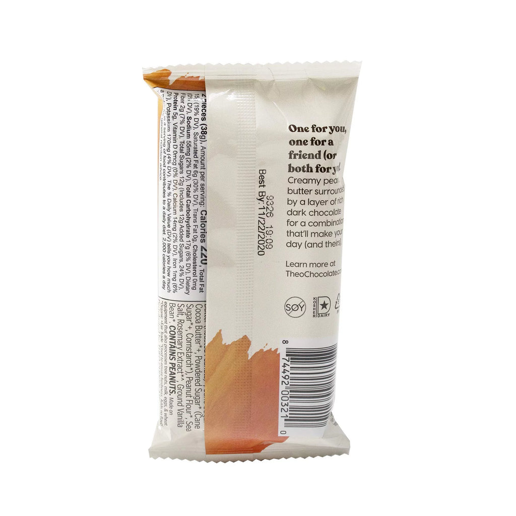 Organic Dark Chocolate Peanut Butter Cups 12 Pack W27446