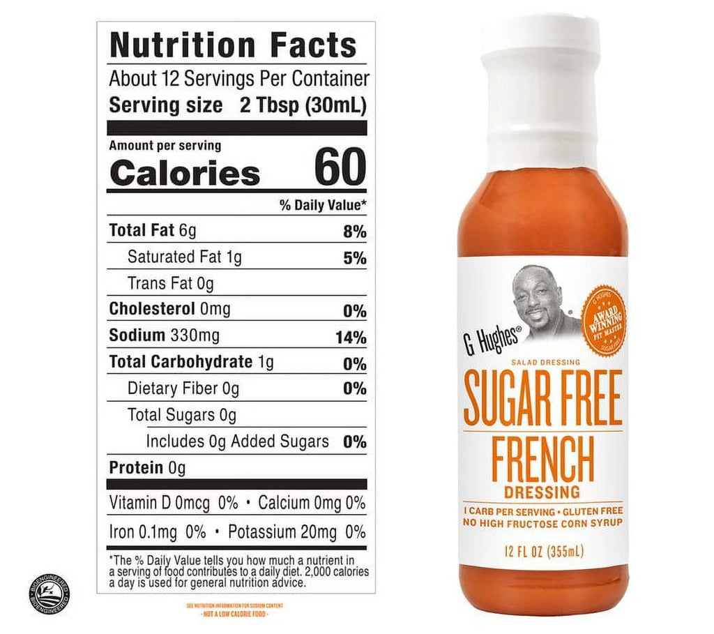 Sugar-Free Salad Dressings 6 Bottles L87038