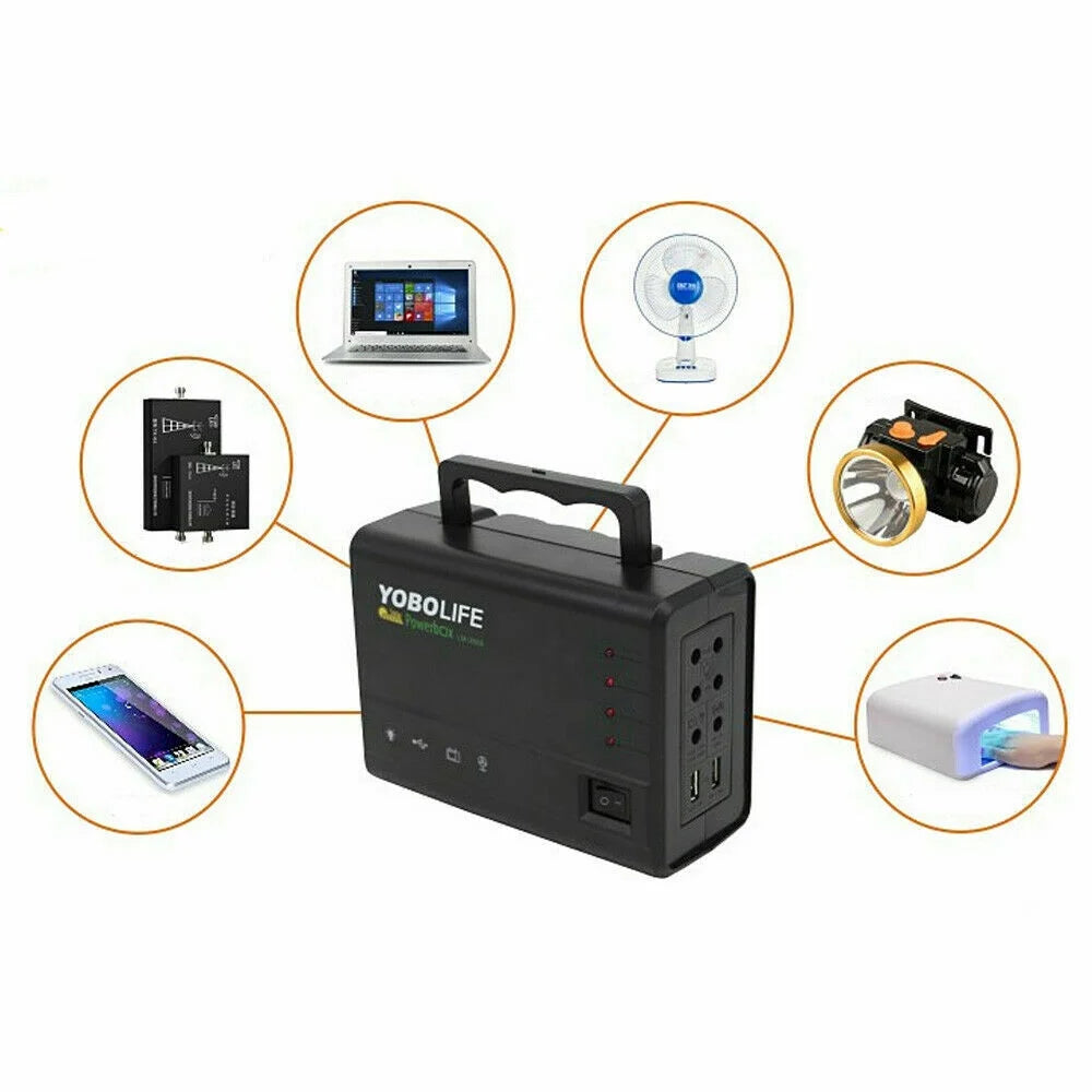 Portable Solar Panel Power Generator Kit C386313