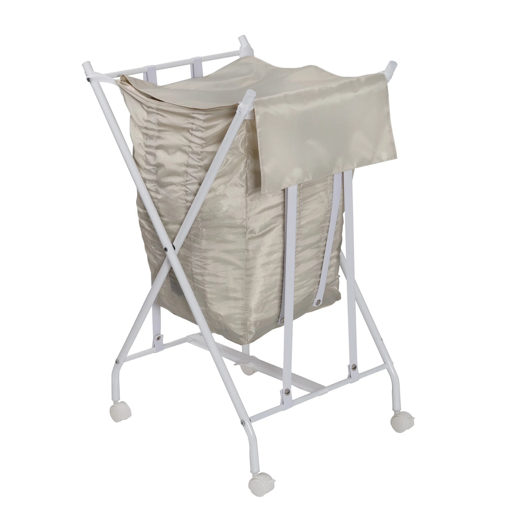 Steel Folding Laundry Hamper with Removable Bag E24258