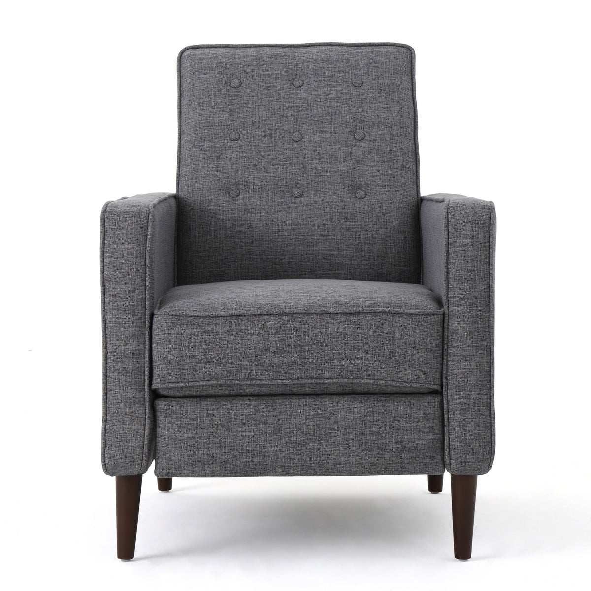 Grey Fabric Recliner U64375