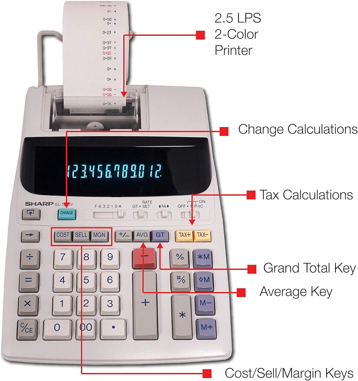 Two-Color Printing Calculator N132702