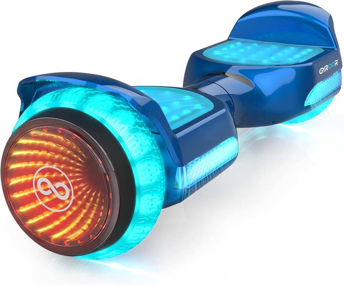 Hoverboard with 500W Motor, 6.5" Self Balancing Hoverboard with Bluetooth Music Speaker C13142