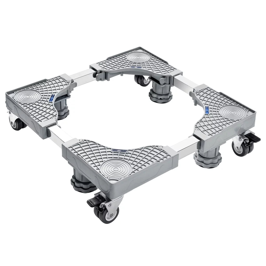 Adjustable Washing Machine and Dryer Stand with 4 Lifting Feet W602907