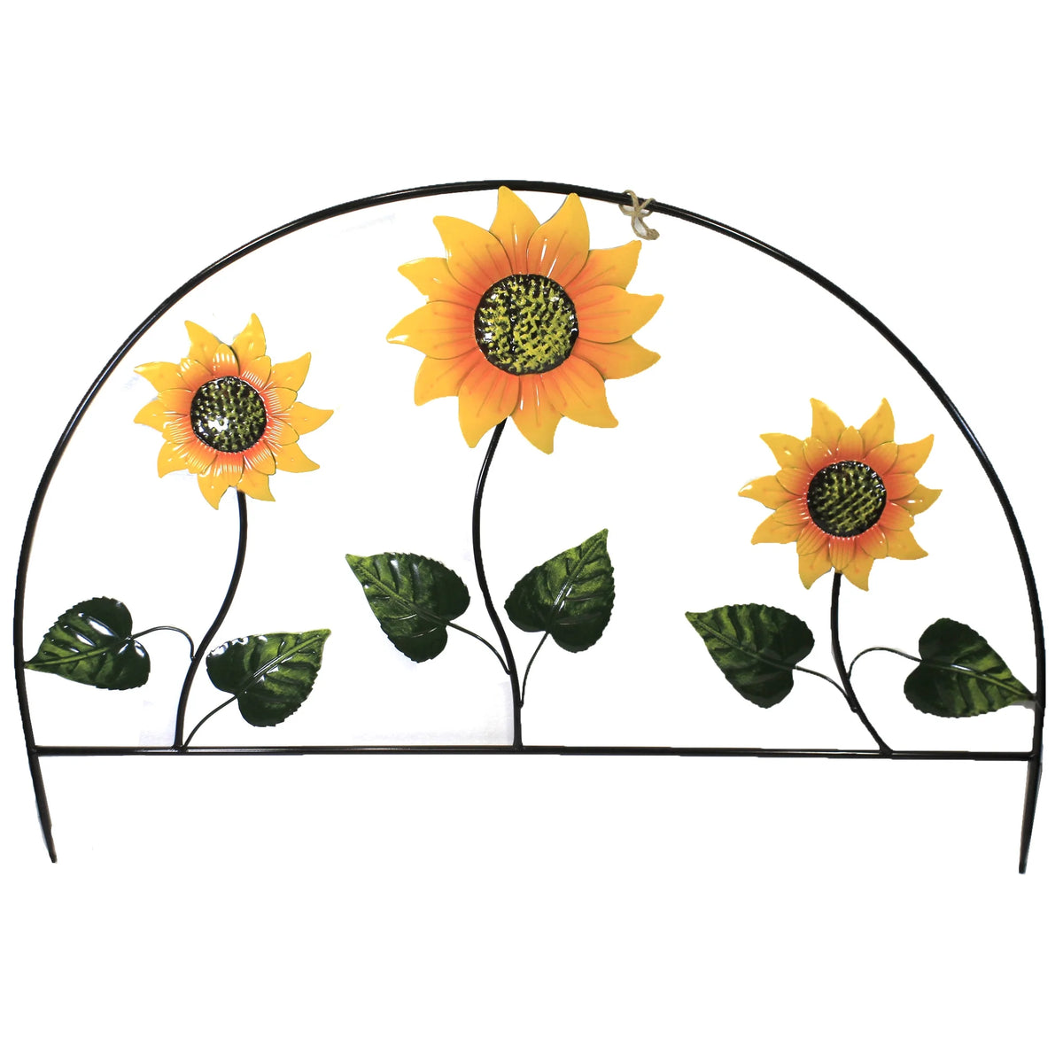 Sunflower Metal Yard Stake G66175