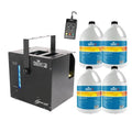 Water-Based Fog Machine with Remote and 4 Pack Fluid E401