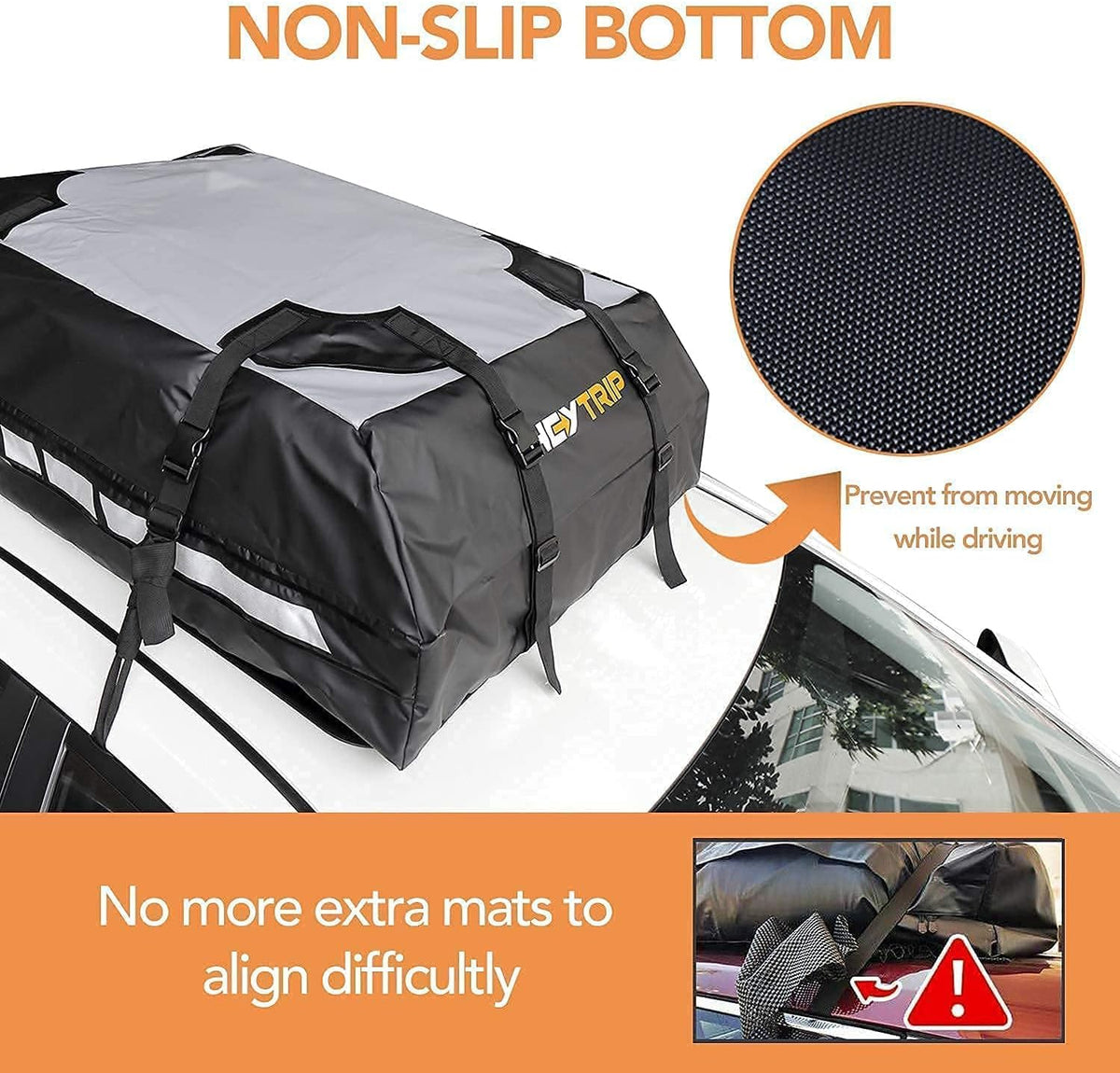 Waterproof Rooftop Cargo Carrier Pack of 2 O189927