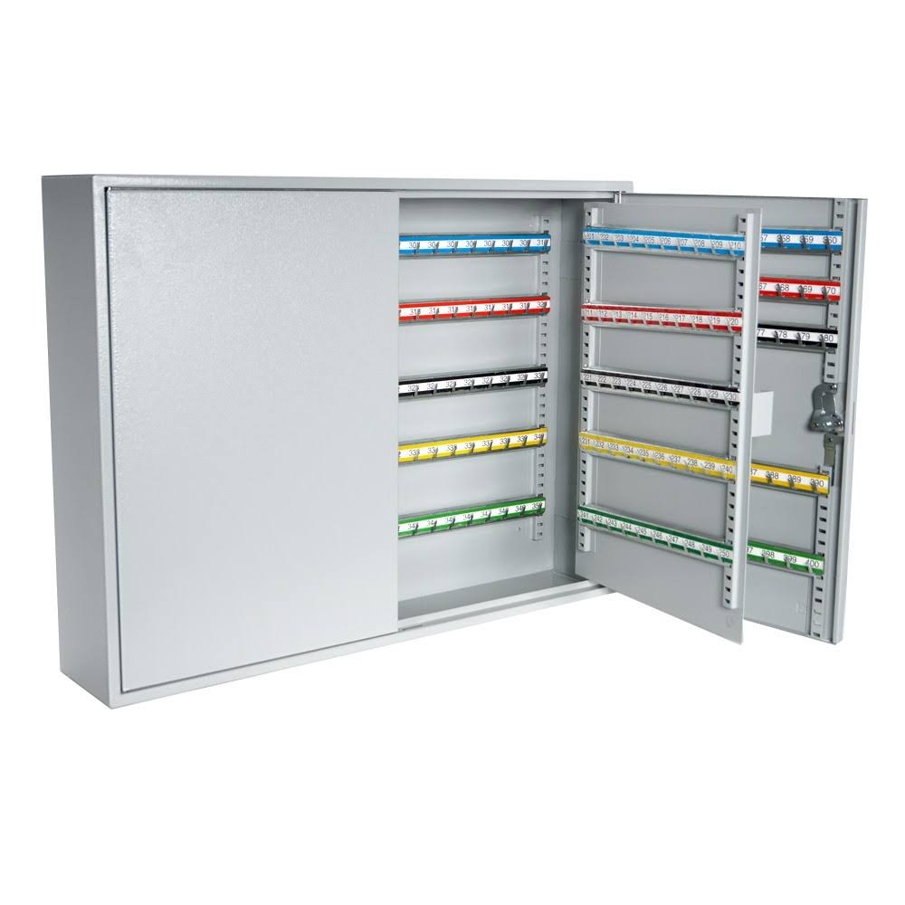 Light Grey Key Cabinet with Key Lock Y905