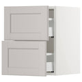 White Wall Cabinet with 2 Drawers K9800