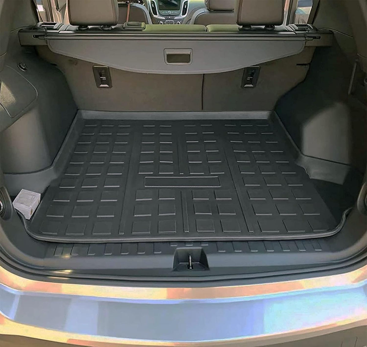 Black Cargo Liner Trunk Mat Tray Pack of 2 M2845