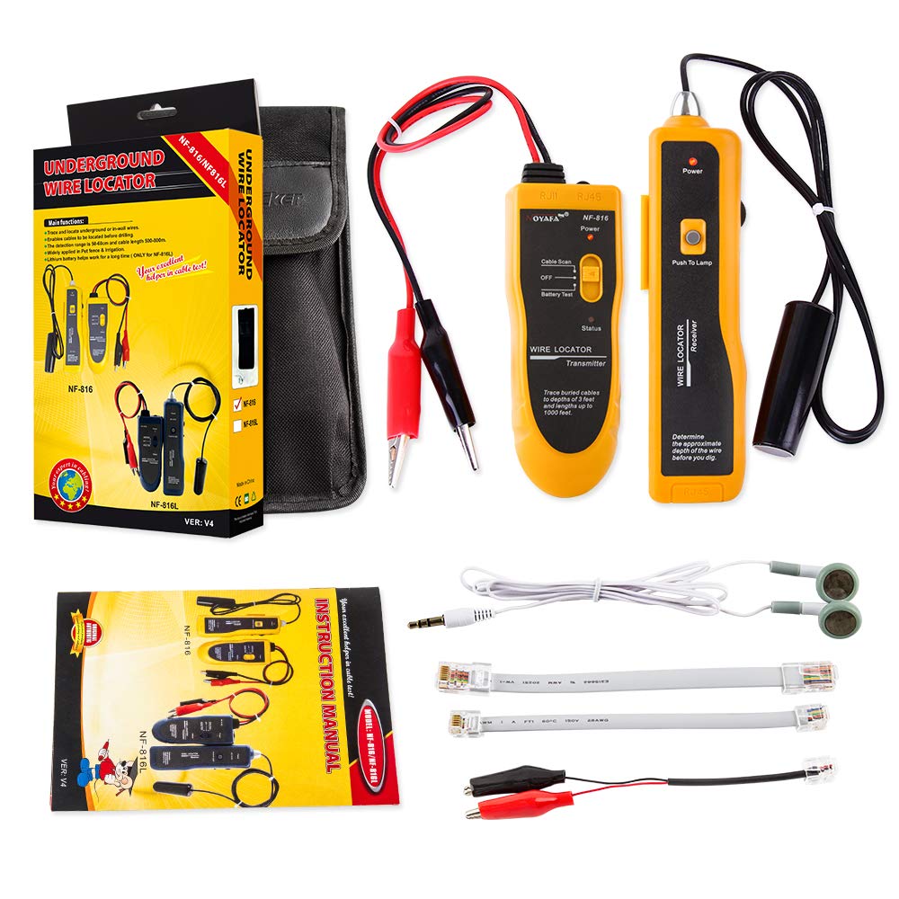 Underground Cable Wire Locator, Pack of 2 N876
