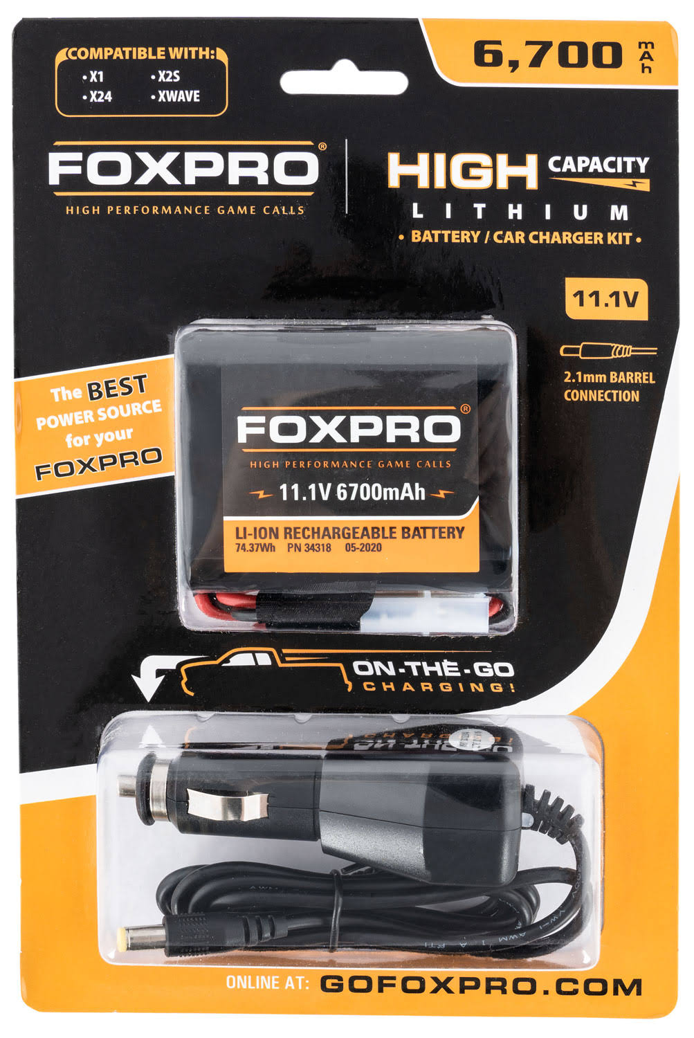 High Capacity Battery & Car Charger 11.1V I74999