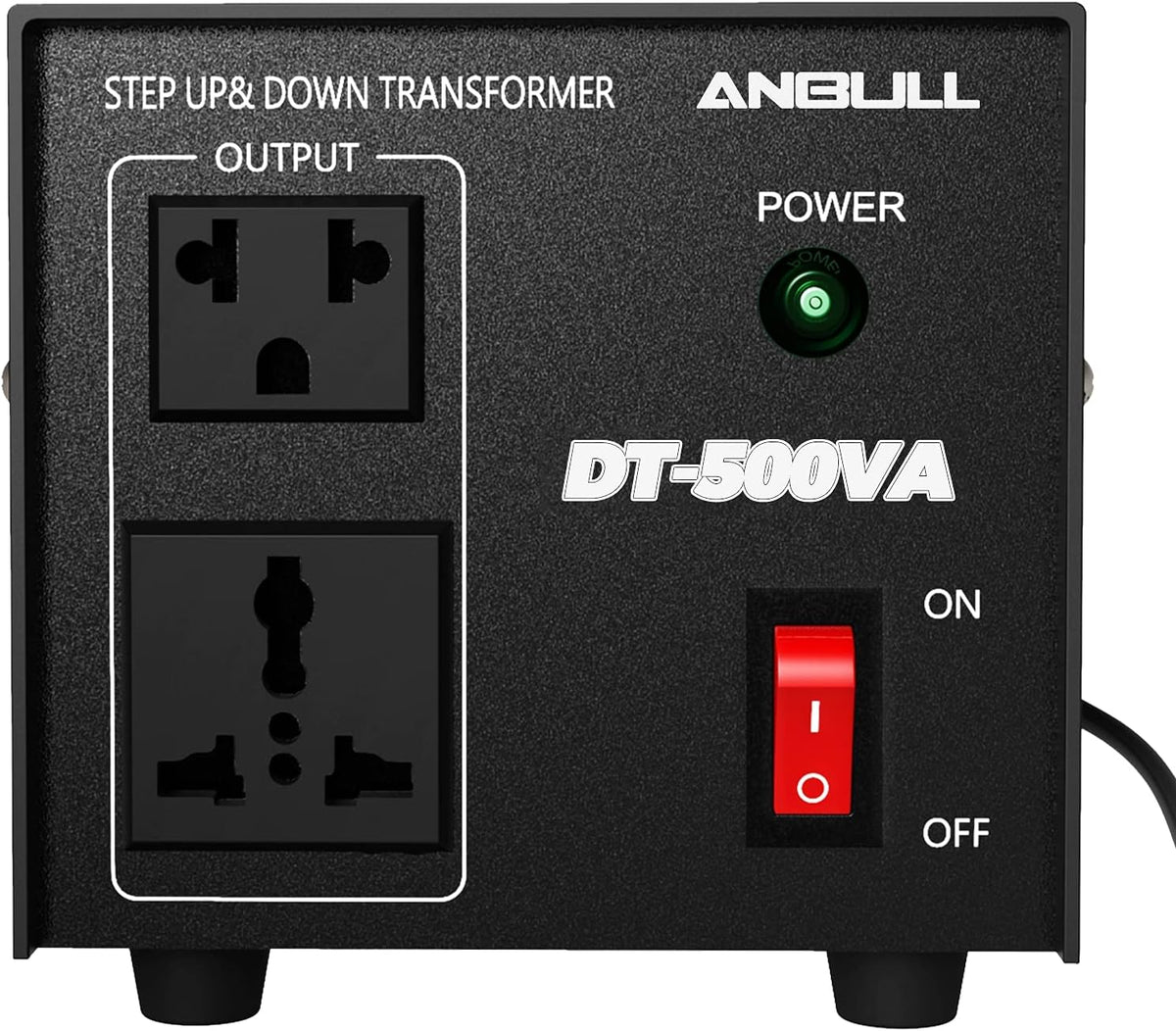 Voltage Converter 500 Watt Step Up & Down Transformer Pack of 2 H2627