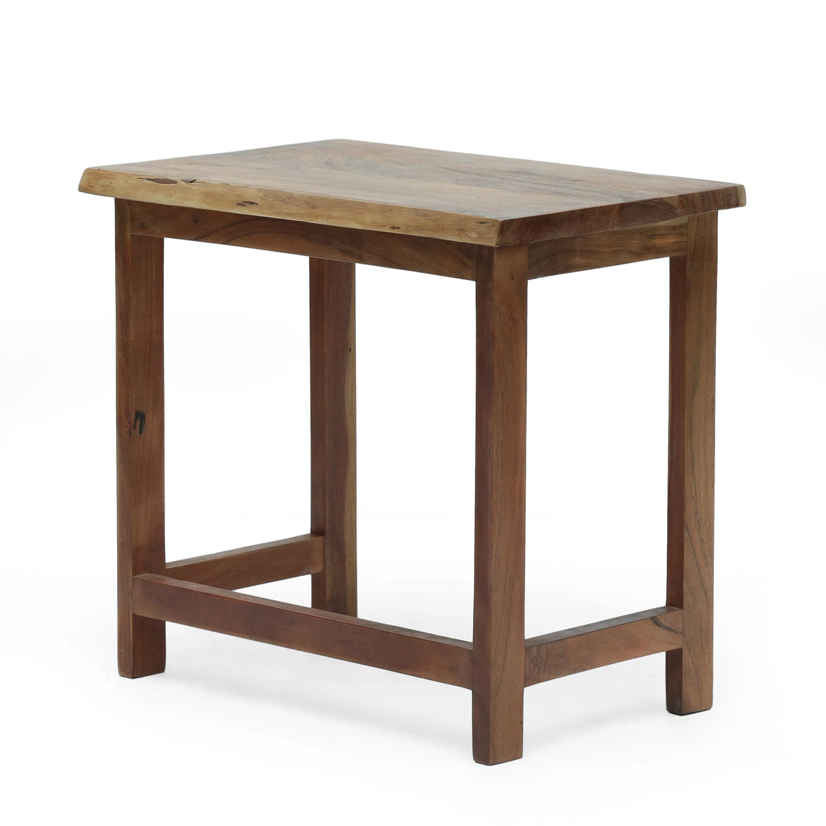 Acacia Wood Nesting Coffee Table, 3 Piece, Walnut R8108