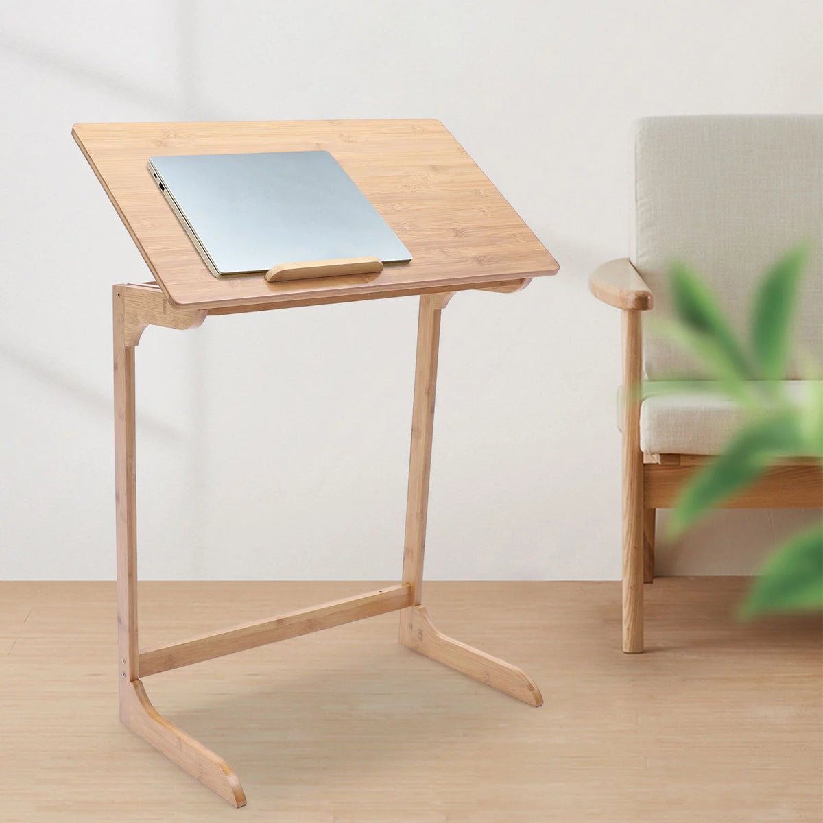 Bamboo Adjustable Laptop Desk E679275